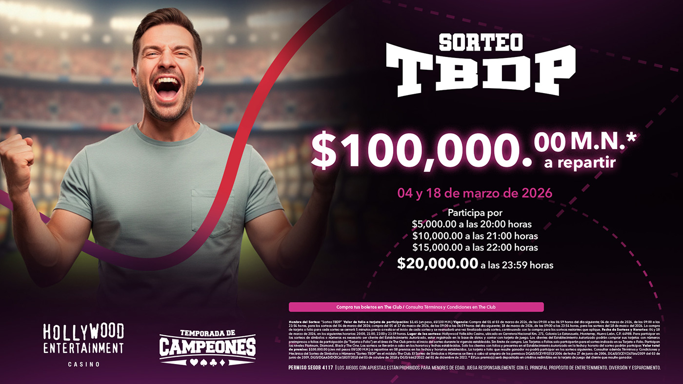 Sorteo TBDP