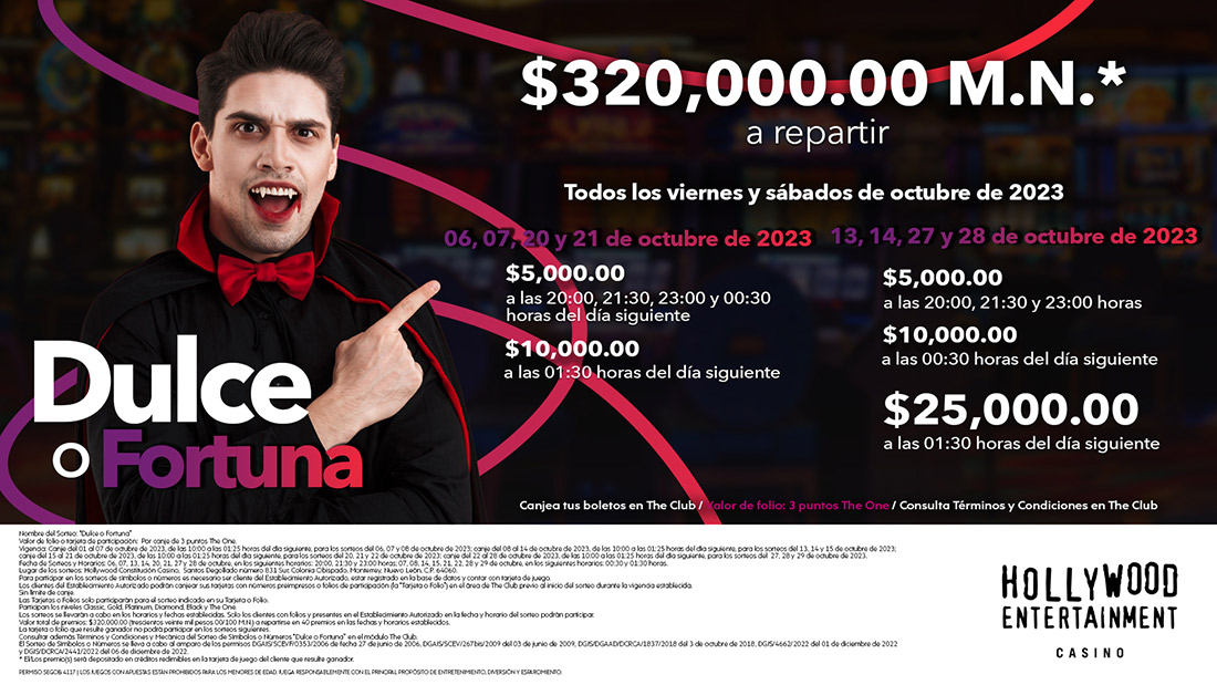 Sorteo DULCE O FORTUNA